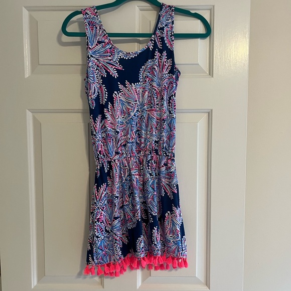 Lilly Pulitzer Jarrett Romper in Miss Shell - Picture 2 of 4